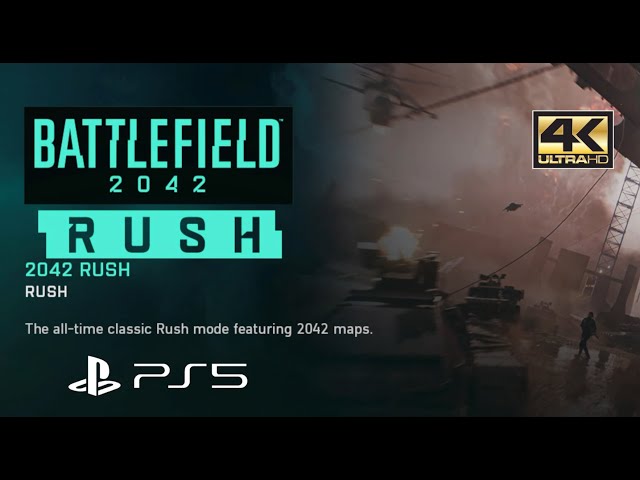 RUSH GAMEPLAY | RENEWAL | Battlefield 2042 PORTAL | PS5 4K