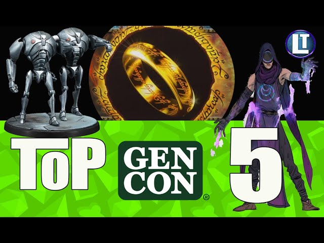 Top 5 GENCON Board Games That We Have to Check Out in 2023