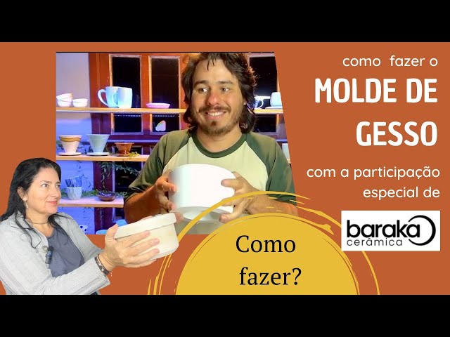 Como fazer Moldes de Gesso