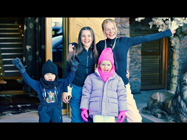 SURPRISING OUR KIDS WITH A SKI VACATION! | Family Fizz