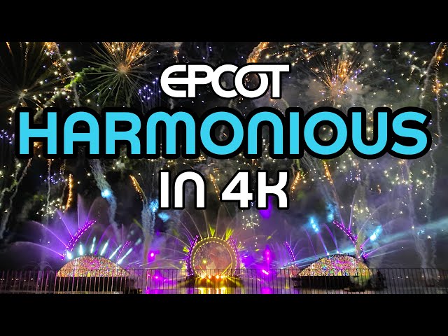 EPCOT’s NEW ‘Harmonious’ Show In 4K | Walt Disney World