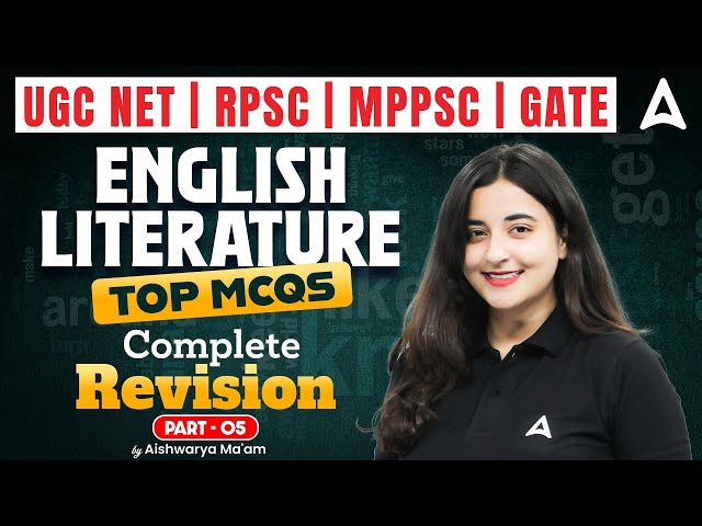 UGC NET English Literature Top MCQ Complete Revision #5 | By Aishwarya Ma'am