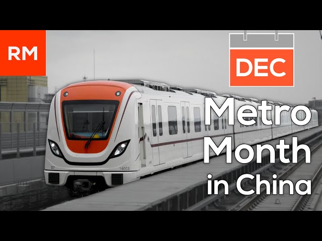 Why China Opens Their New Metro Lines Every December