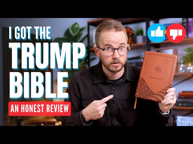 Trump Bible 🇺🇸 An Honest Review of the God Bless the USA Bible from Lee Greenwood