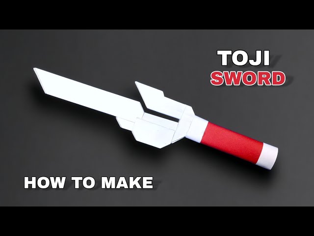 How To Make Origami Toji Sword  Easy Tutorial ||