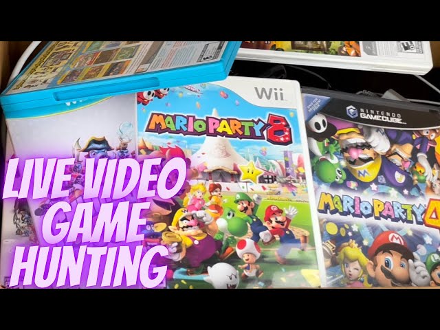 A TOUCH OF GAMECUBE?!?/ Live Video Game Hunting