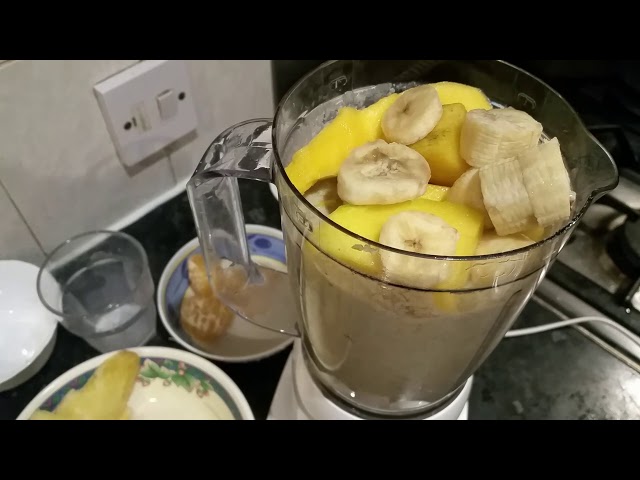 Tropical mix fruit smoothie recipes with coconut milk healthy shakes for weight loss