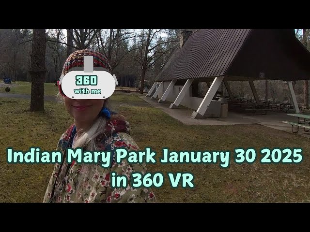 Indian Mary park Gazebo and a story  2024 jan 30th