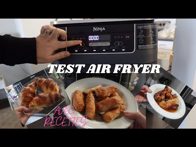 NINJA AIR FRYER TEST ET RECETTES // MON AVIS SINCÈRE APRES DES MOIS D'UTILISATION et je l'adore ❤️❤️