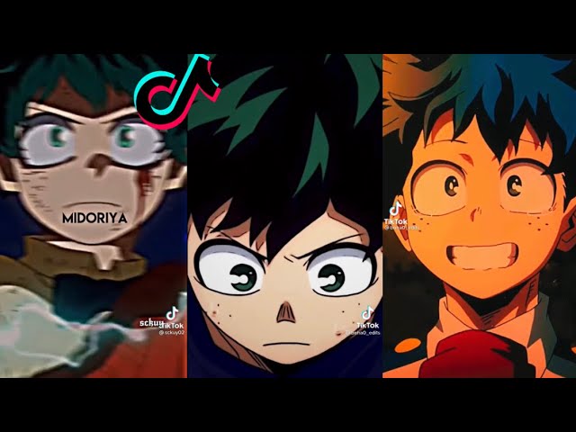 Midoriya/deku TikTok compilation |bnha