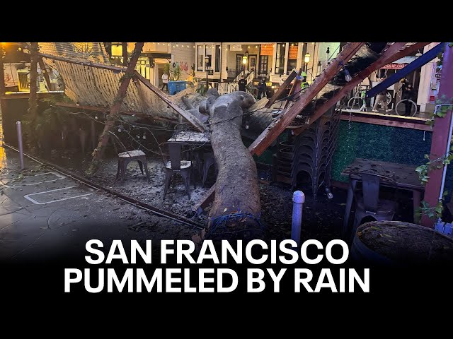 Wind and rain batter San Francisco | KTVU