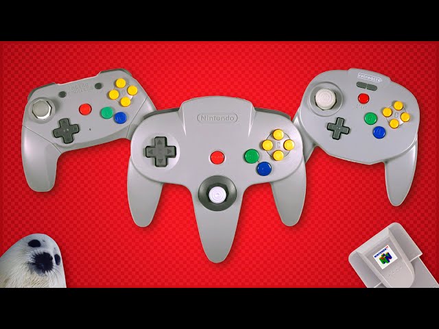 N64 Controller Review Rumble - Switch vs Brawler64 vs Tribute64