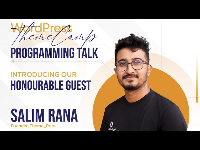 Balancing Career and Learning | ThemeCamp Programming Talks | Salim Rana