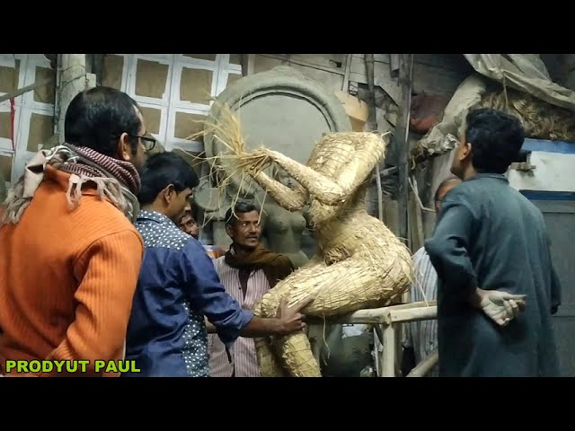 SARASWATI  IDOL PREPARATION 2019। KUMARTULI DIARY 102। PART 22