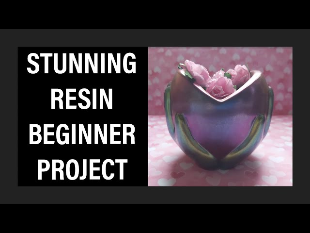 Using Resin to make a Stunning Beginner Project