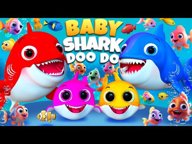 🔴LIVE 🐬 Happy Shark's Time | 2025 Best Songs | Nursery Rhymes for Kids  #pinkfong #babyshark