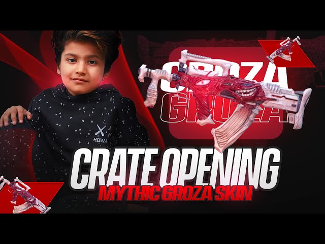 FASTEST 🤯 CRATE OPENING ⚡ Ryomen Sukuna: MYTHIC GROZA 🤩 || BGMI VIVONE