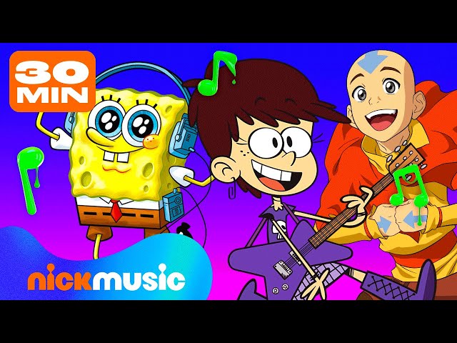 Nick's Biggest Hits w/ Animated Favorites SpongeBob, Avatar the Last Airbender & MORE! | Nick Music