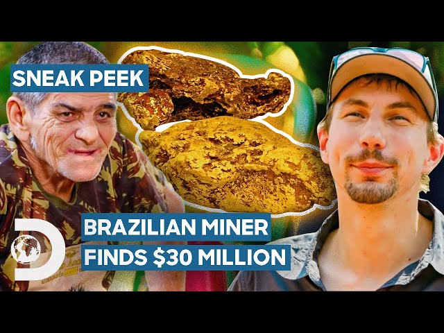 Brazilian Miner Finds $30 Million Of Gold In 15 Days! | Gold Rush: Parker's Trail