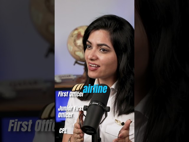 Pilot Career Progression Explained by Capt. Neha Thakare