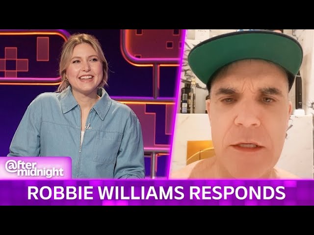 Robbie Williams Responds to Taylor Tomlinson's 'Better Man' Promo