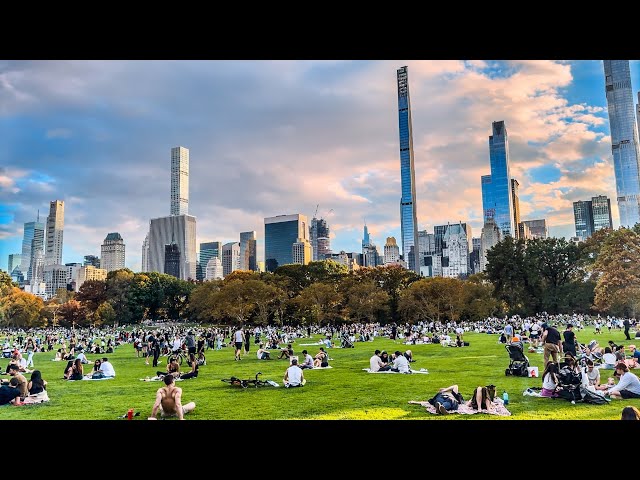 Autumn Charm in Central Park | 4K HDR