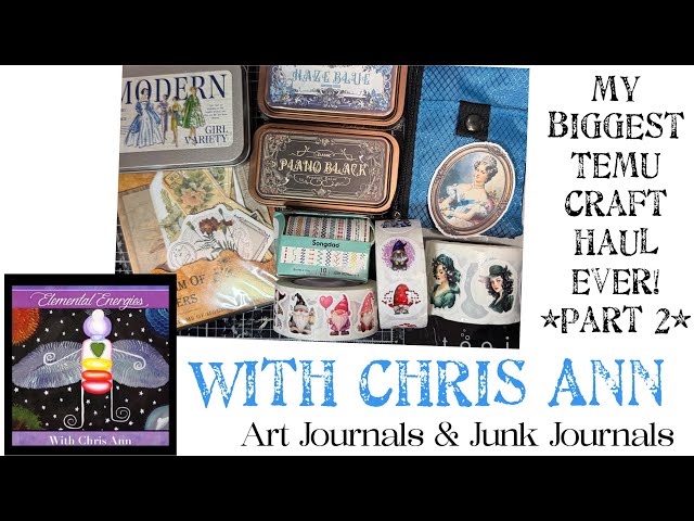 My BIGGEST Temu craft haul ever -part2-