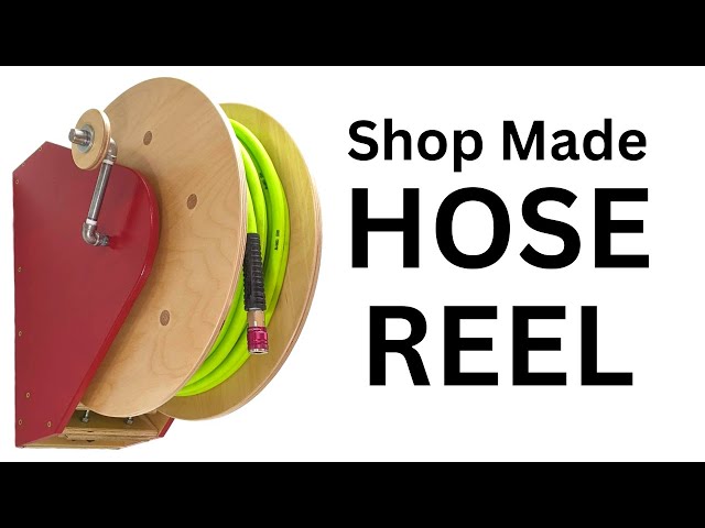 Air Hose Reel - Woodworking Project