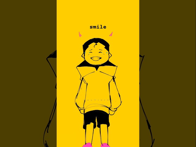 Smile Trend ib: @offsrambledegg 💕 #animation #digitalart