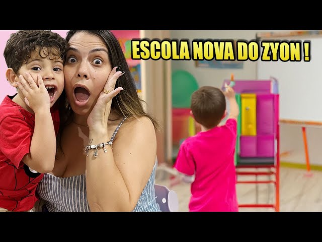 ESCOLA NOVA DO ZYON - VOU OPERAR DE NOVO? * FICARAM SOZINHOS COM A TIA E... | Kathy Castricini