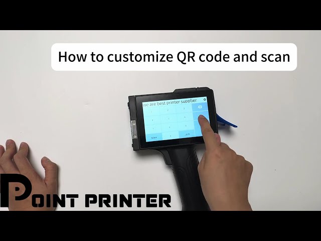 how to customize QR code and scan?