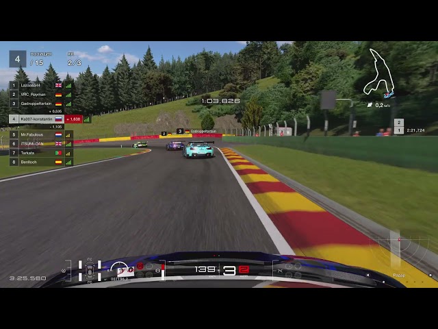 Gran Turismo 7_online daily race B Spa Lamborghini Huracan GR 3 '15