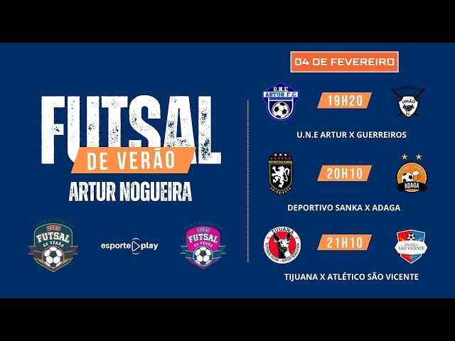 AO VIVO Futsal de Verão de Artur Nogueira