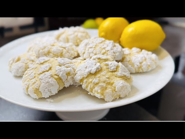 The famous lemon cookies! A recipe the world loves! LEMON DREAM