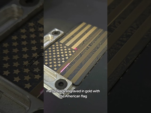 Transform Your Card with an American Flag Metal Credit/Debit Design | Custom Card Conversion