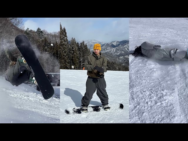 【vlog】ENFP女とINFJ男が行くスノボバスツアー旅🚌🏂