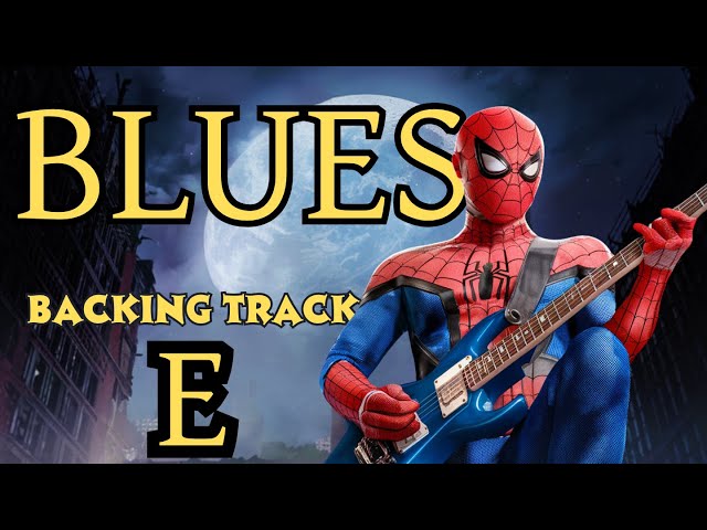 Blues Backing Track in E