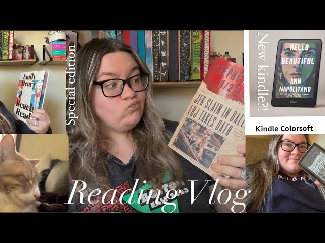 Reading vlog| reading 11/22/63, new kindle release and a special edition of beach read 📕🏝️📱