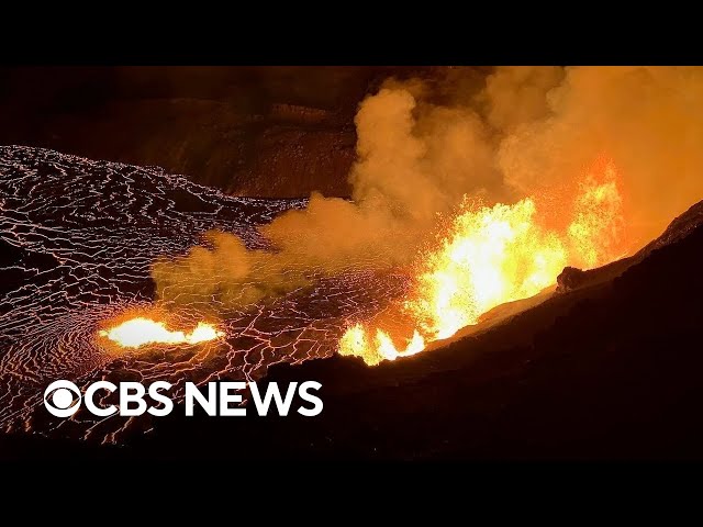 Watch Live: Kilauea volcano erupts on Hawaii's Big Island