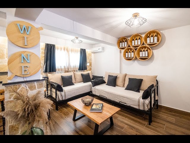 A Walkthrough Of Our Cellar Themed Apartment - Mathraki Resort