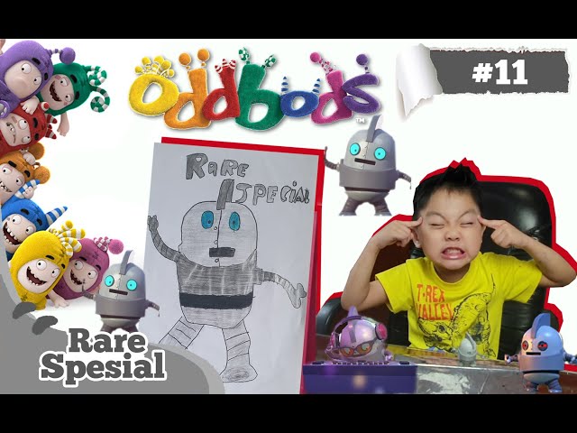 The Oddbods Robobuddy " RARE SPECIALS "  story telling and drawing by SCHUBERT | Fun video for kids