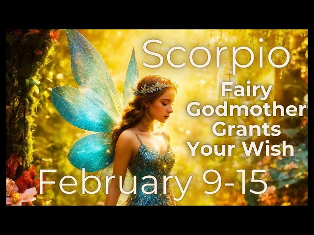 Scorpio, Your Fairy Godmother Grants Your Wish! // February 9-15 Weekly Tarot