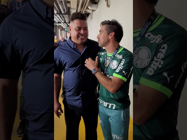 QUE HUMILDADE! 👏🏻👏🏻 OLHA o que Abel Ferreira FALOU para Ronaldo Fenômeno ao CONHECÊ-LO! | 🎥 MINEIRÃO