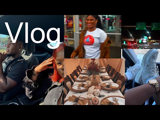 Vlog / vin al deye yon Sèm airport/ 🇺🇸🙏🏽 thanksgiving an fanmi 🥰 / shopping +more