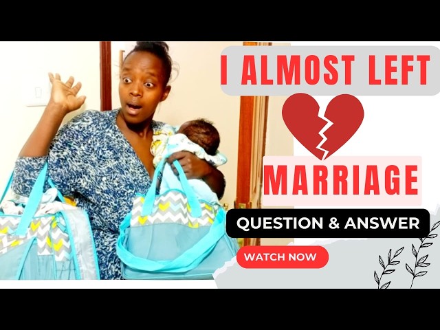 I ALMOST LEFT OUR MARRIAGE 💔😭😥||J&A VIBESPHERE JOURNEY Q&A