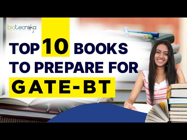 Top 10 Books To Prepare For GATE Biotech