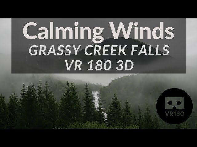 Grassy Creek Falls, NC Hiking VR180 3D