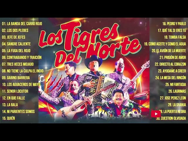 PUROS CORRIDOS PESADOS DE TIGRES DEL NORTE ~ LOS TIGRES DEL NORTE CORRIDOS PROHIBIDOS ALBUM COMPLETO