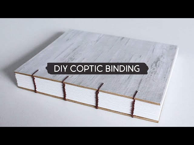 DIY Coptic Stitch Notebook