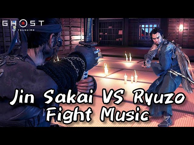 GHOST OF TSUSHIMA | JIN VS RYUZO FIGHT OST ⚔💮